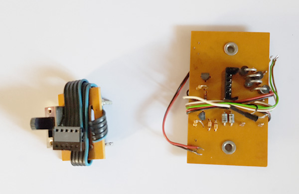 Carte rgulation + inversion  5 v + interrupteur 